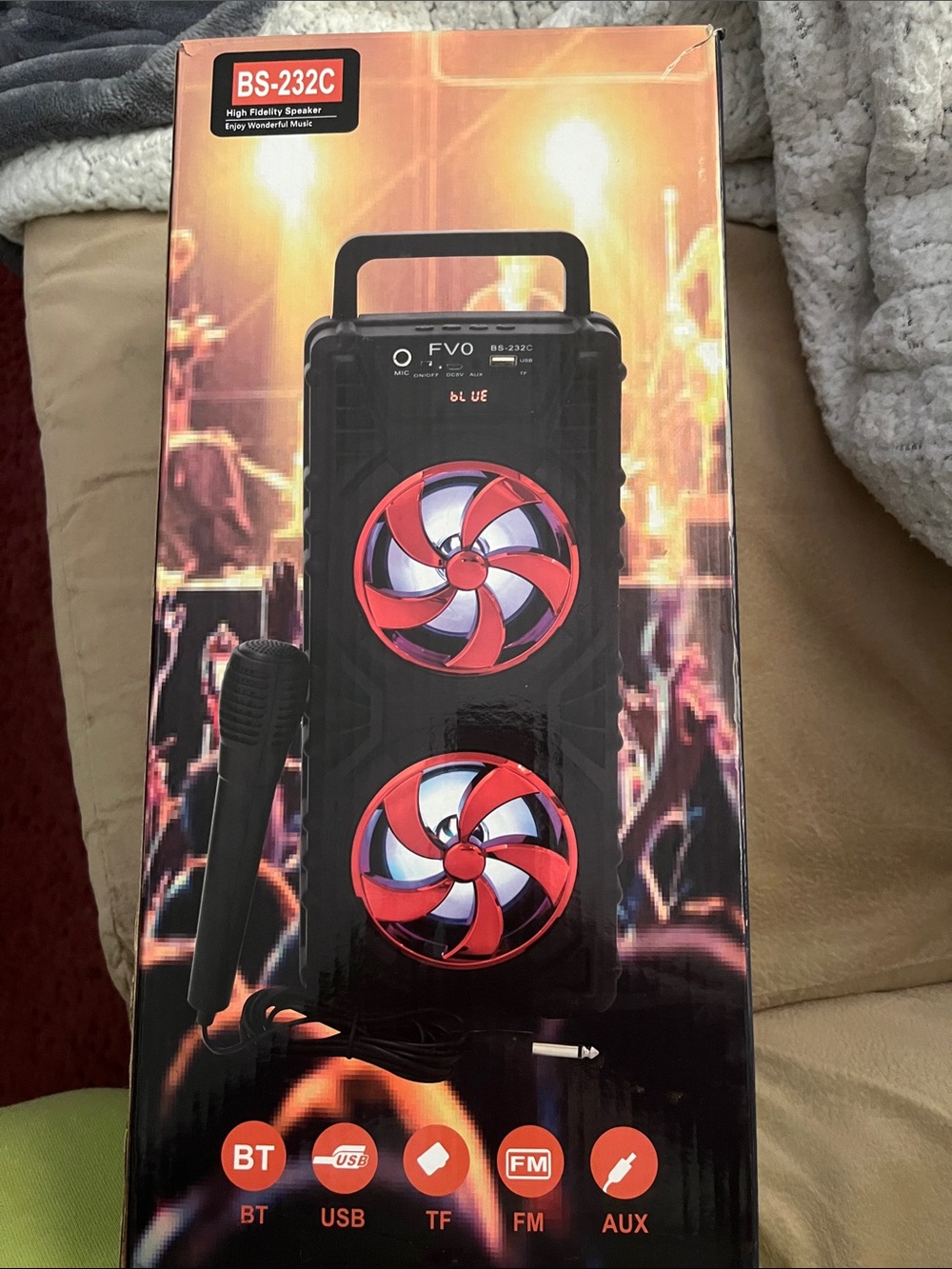 Portable Bluetooth Speaker - Black